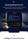 Autoradio Junsun CarPlay Android Auto pour Renault Clio 4 ZOE 2012-2017, système GPS intelligent, stéréo multimédia
