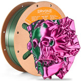 ERYONE Nouveauté Filament PLA Soie Hyper Speed bicolore haute qualité 1 kg, diamètre 1,75 mm, pour imprimante 3D - Livraison rapide