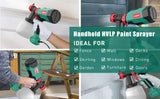 Pistolet à peinture HYCHIKA 1200 ml, 4 buses, 600 W, facile à utiliser, haute qualité, outil électrique