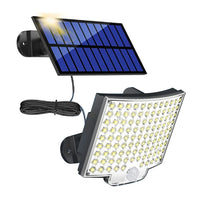 LED solaire fendu applique 3 Mode étanche capteur de mouvement lampe sécurité extérieure éclairage public lampe solaire pour jardin applique murale