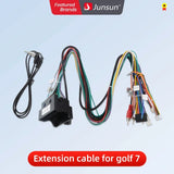 Câble d'extension d'autoradio pour Junsun, Golf 7, Seat, Valentine