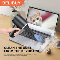 BELIBUY aspirateur de voiture aspirateur Portable appareil ménager haute puissance Mini nettoyeur sans fil aspirateur de tapis