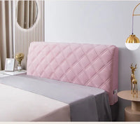 Housse de tête de lit matelassée en velours de haute qualité, tout compris, ultra luxueuse, douce et épaisse, matelassée en peluche courte.