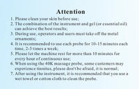 Appareil de beauté amincissant 3 en 1, masseur à cavitation, appareil multifonctionnel, raffermissement du visage et du corps, lifting, spa, outil de soin de la peau