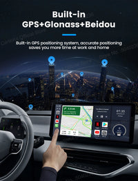 CarlinKit Android 13 LED AI Box, boîtier multimédia intelligent pour voiture, CarPlay sans fil, Android Auto sans fil, puce Qualcomm, carte SD extensible jusqu'à 512 Go
