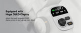 AOCHUAN – stabilisateur de cardan intelligent X2 à 3 axes, pour iPhone et Smartphone Android, avec pôle d'extension intégré, affichage LED