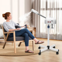 Cuiseur vapeur à l'ozone 2 en 1, Spray Dense, pour Salons de beauté, hôpital, Sauna, pulvérisateur froid pour humidification de la peau, 220V, 750W