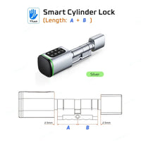 Verrouillage de porte intelligent sans clé numérique avec carte RFID et application TTLock (sans empreinte digitale)