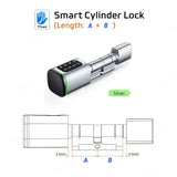 Verrouillage de porte intelligent sans clé numérique avec carte RFID et application TTLock (sans empreinte digitale)