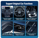 AUTOTOP – Module CarPlay sans fil pour Audi A3 8v Q2 8P 2012 – 2018, système MIB2 MIB, Kits de rénovation automatique Android, caméra inversée Airplay