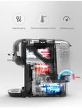 HiBREW Machine à café à capsules multiples, chaud/froid Dolce Gusto lait Nespresso Capsule ESE Pod café moulu cafétéria 20Bar 5 en 1