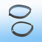 Cadre de protection d'objectif, anneau de protection d'objectif anti-rayures magnétique, empêche les lunettes de gratter, lentilles VR pour Meta Quest 3S