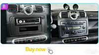 Autoradio Junsun sans fil CarPlay Android Auto pour Smart Fortwo 451 (2005-2015) - Systèmes intelligents pour voiture - RDS, Bluetooth, DSP - Format 2 DIN