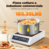 Cuisinière à induction électrique moderne numérique 3500 watts table de cuisson à induction commerciale