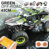MOULD KING 18002 Voitures Techniques Jouets Le MOC-19517 APP&RC Buggy 4x4 RC Motorisé Modèle de Bloc de Construction en Brique Cadeau de Noël pour Enfants