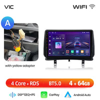Junsun Qualcomm 8-Core 360 Camera Wireless CarPlay Android Auto Car Radio for Renault Clio 3 2005-2014 GPS Multimedia
