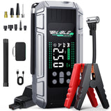 Démarreur de saut de voiture 4 en 1, 8000a, pompe à Air 150psi, Booster de batterie de voiture, dispositif de démarrage du moteur, compresseur d'air pour pneus, batterie externe