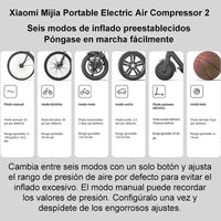 Nouveau Xiaomi Mijia Portable compresseur d'air 2 / 2D / 2PRO, pompe à Air 2, gonfleur numérique intelligent de détection de pression des pneus pour vélo de voiture