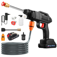 Nettoyeur haute pression sans fil, 1500W, odorà eau pulvérisé, lavage de voiture, machine à livres à eau sous pression, batterie 48V