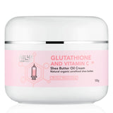 AILKE crème blanchissante et éclaircissante, adaptée au visage et au corps, huile de beurre de karité naturelle Intense hydratante réparation peau craquelée
