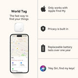 Traqueur intelligent pour trouver mon application portefeuille/vélo, dispositif de rappel Anti-perte, localisateur évalué MFI, traceur Bluetooth intelligent