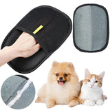 Équipement de toilettage pour animaux de compagnie, gants de démêlage, gant épilateur pour animaux de compagnie, pour chien, chat, lapin, accessoires avec poils longs/courts/bouclés