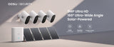 AOSU 3MP PTZ caméra de sécurité solaire batterie intégrée sans fil 2.4Ghz WIFI caméra PIR AI détection 2 voies Audio caméra de vidéosurveillance extérieure