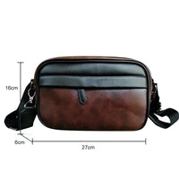 Sac à bandoulière d'affaires pour hommes sac de messager en cuir PU mâle décontracté ceinture sacs à bandoulière homme Design sac à main sac à main sac pour hommes