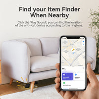 Traqueur intelligent pour trouver mon application portefeuille/vélo, dispositif de rappel Anti-perte, localisateur évalué MFI, traceur Bluetooth intelligent
