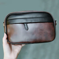 Sac à bandoulière d'affaires pour hommes sac de messager en cuir PU mâle décontracté ceinture sacs à bandoulière homme Design sac à main sac à main sac pour hommes