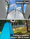 Tente de douche Portable pour l'extérieur, imperméable, abri pour vestiaire, Camping, randonnée, plage, toilettes, douche, salle de bain