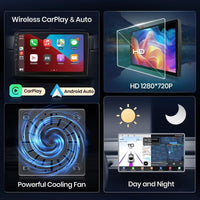 Junsun Qualcomm 8-Core 360 Camera Wireless CarPlay Android Auto Car Radio for Renault Clio 3 2005-2014 GPS Multimedia