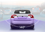 Caméra de recul Junsun pour voiture, résolution AHD 720p, étanche, grand angle 140°, pour autoradio.