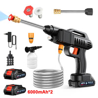 Nettoyeur haute pression sans fil, 1500W, odorà eau pulvérisé, lavage de voiture, machine à livres à eau sous pression, batterie 48V