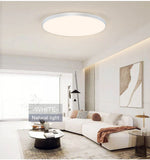 MARPOU LED plafonnier 80W 50W moderne Dimmable lampe intelligente avec télécommande plafonnier pour salon salle de bain cuisine