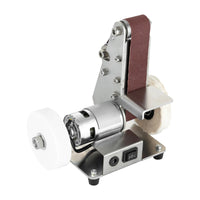 775 moteur Mini ponceuse à bande électrique meuleuse d'établi 304 en acier inoxydable polisseuse de table ponceuse vitesse réglable
