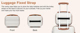 KONO 4/5/6 pièces trousse de beauté boîte trousse à cosmétiques bagage à main trousse de toilette sac de voyage ensemble de bagages