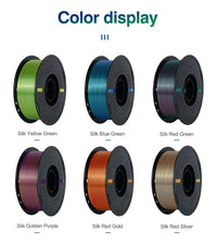 KEEPANG – Filament d'imprimante 3D PLA en soie, 5KG, Filaments de couleurs simples/doubles/Triples, 2.2LBS, 1KG/rouleau, 1.75mm ± 0.02MM, matériau d'impression 3D