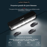 Éclairage avant pour vélo, 5200 lumens, 8000 mAh, étanche, lampe torche pour vélo de route rechargeable par USB, accessoires et équipement de cyclisme