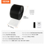 Kit de protection anti-oiseaux et autres nuisibles pour panneaux solaires SucceBuy, enroulable, avec fixations en acier inoxydable, revêtement PVC antirouille et maille métallique.