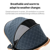 Poussette bébé 3 en 1 poussette légère pour nouveau-nés voyage pliable bébé voitures infantile poussette landau siège auto bébé