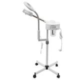 Lampe loupe 2 en 1 750W, vaporisateur d'ozone chaud, dispositif de vapeur, Machine de Sauna faciale avec lumière 5X