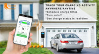 Feyree 22KW 32A Type2 EV chargeur 11KW 3P EVSE Wallbox 7.6KW 1P 4.3 pouces écran nouveau Smart APP contrôle Station de charge chargeur de voiture
