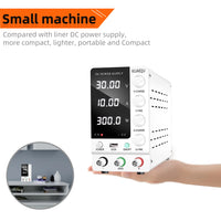 KUAIQU Adjustable Switching DC Power Supply 30V 10A 6A Lab Bench Power Supply 60V 5A 120V 3A Output Preset Current 20A 30A 60A