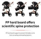 Poussette légère Magic ZC, poussette bébé 3 en 1, landau pour bébé, poussette légère en PU 3 en 1