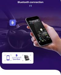 Junsun Scanner automatique mini ELM327 Bluetooth OBD2 adaptateur outil de Diagnostic de voiture outil de numérisation