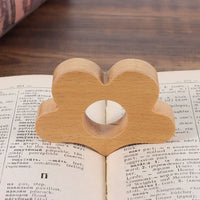 Bague de lecture en bois – Fleur de Lecture