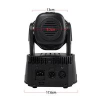 SHEHDS-Lumière LED à Tête Mobile pour ixMusicale Chang DJ, Discothèque, brev, 7x12W, RGBW/7x18W, 6 en 1