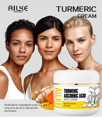 Coffret de soins pour la peau au curcuma bio AILKE : réduit l’acné, nettoie la peau, exfolie, éclaircit le teint, unifie le teint et améliore l’hydratation des peaux sèches.