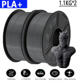 JAYO Filament d'imprimante 3D PETG / PLA / PLA PLUS 1.75mm 2.2 KG 100% matériaux d'impression 3D non toxiques sans bulle pour imprimante 3D